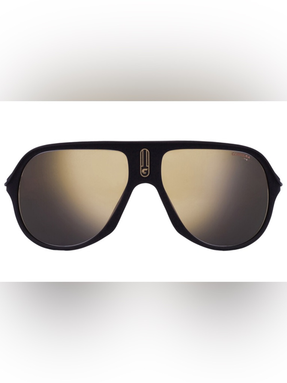 Carrera Black Frame Gold Mirror Lense.  Special Edition.  New in Case